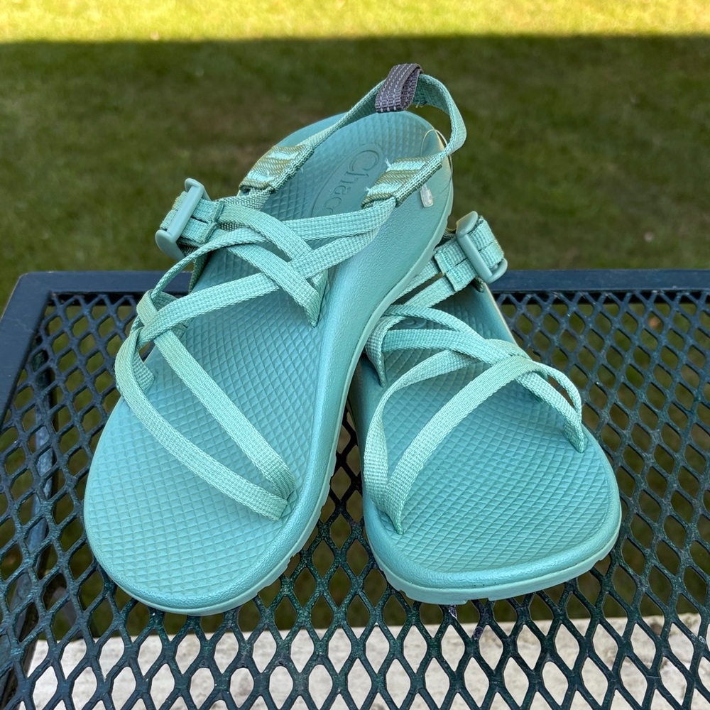Chaco Girls's Green Sandal 4
